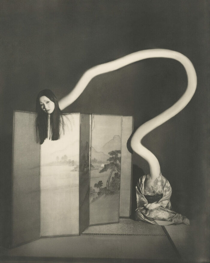 21 Haunting Photos By Yuji Watanabe That Mix Folklore, Fantasy, And The Human Form 21 Haunting Photos By Yuji Watanabe That Mix Folklore, Fantasy, And The Human Form