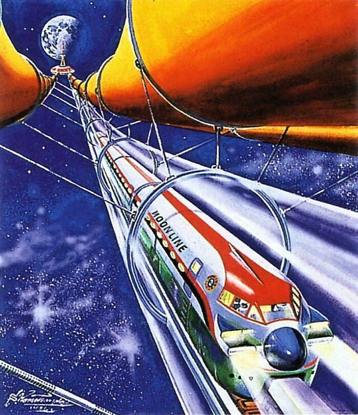70 Retrofuturistic Images That Show How People In The Past Imagined The Future (New Pics)