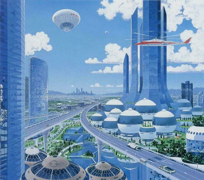 70 Retrofuturistic Images That Show How People In The Past Imagined The Future (New Pics)