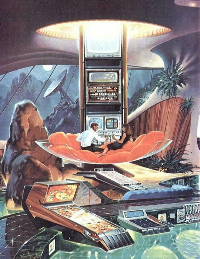 70 Retrofuturistic Images That Show How People In The Past Imagined The Future (New Pics)