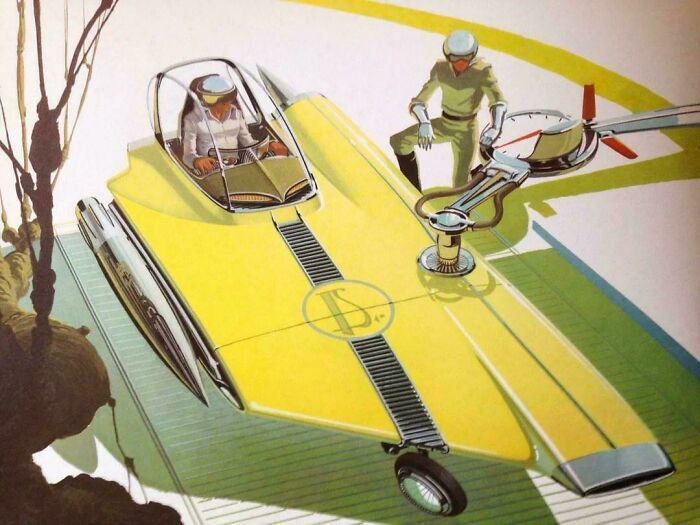 70 Retrofuturistic Images That Show How People In The Past Imagined The Future (New Pics)