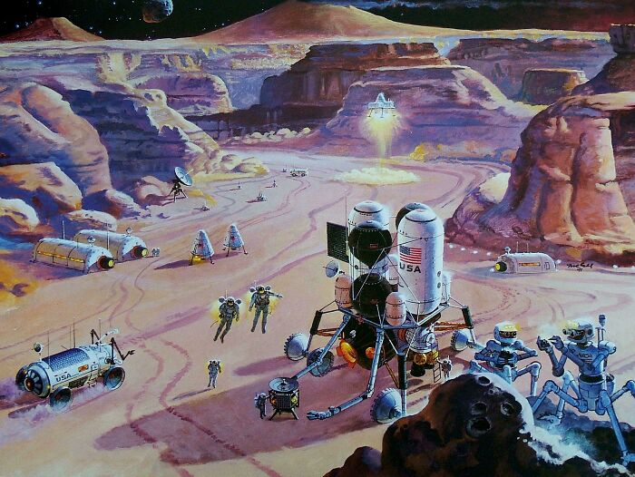 70 Retrofuturistic Images That Show How People In The Past Imagined The Future (New Pics)