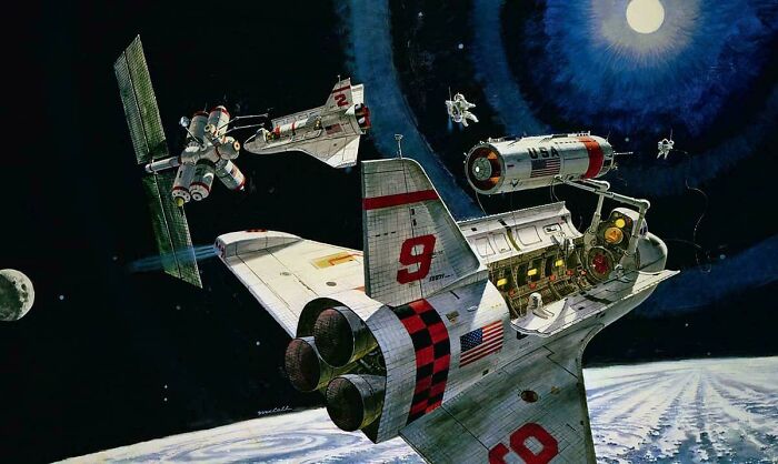70 Retrofuturistic Images That Show How People In The Past Imagined The Future (New Pics)