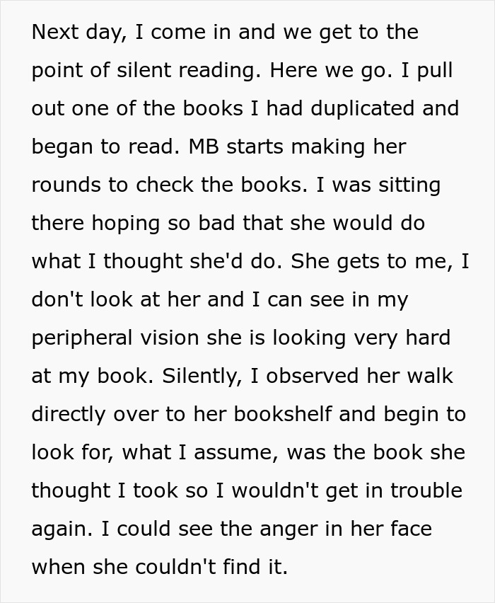 Student Finds A Perfect Way To Drive Her Teacher Crazy After Making Her Life Miserable