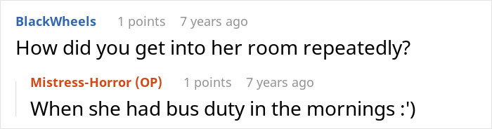 Student Finds A Perfect Way To Drive Her Teacher Crazy After Making Her Life Miserable