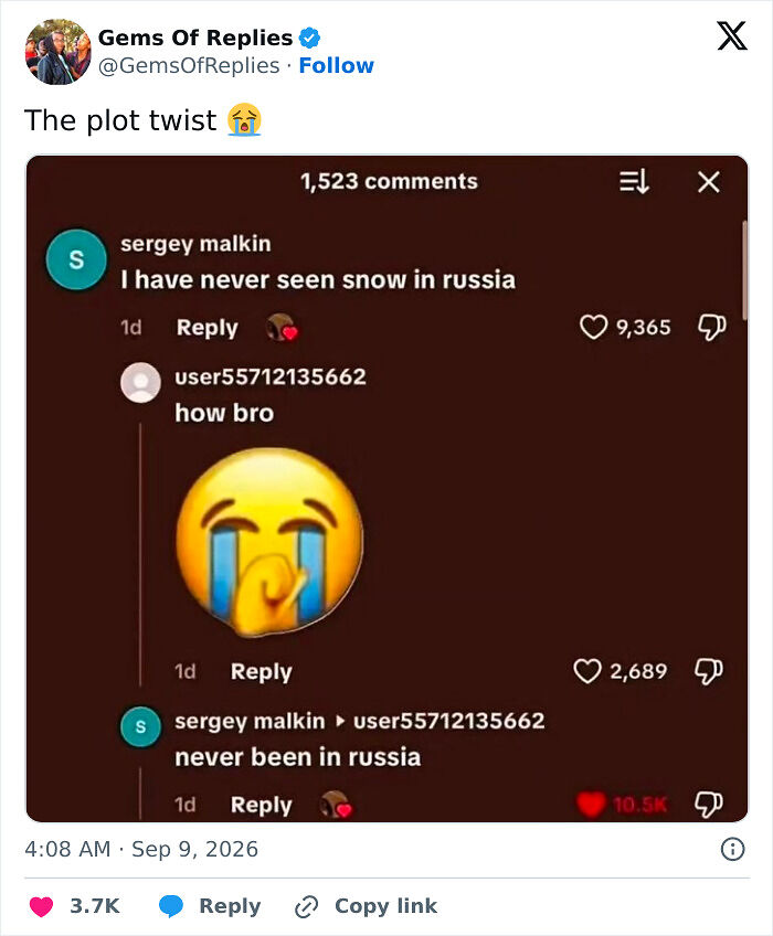 48 Unbelievably Perfect Replies Spotted In The Comments That Completed The Original Post (New Pics)