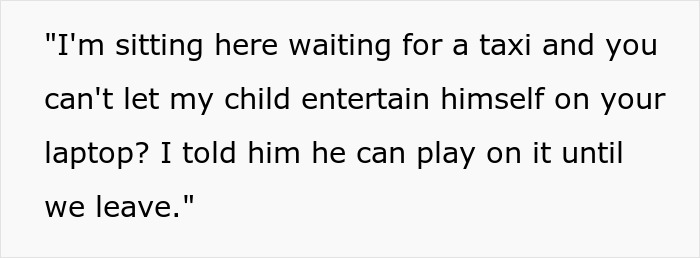 Mom Allows Her Bored Kid To Play On A Hotel Concierge’s Laptop, Gets Ballistic As He Says No Mom Allows Her Bored Kid To Play On A Hotel Concierge’s Laptop, Gets Ballistic As He Says No