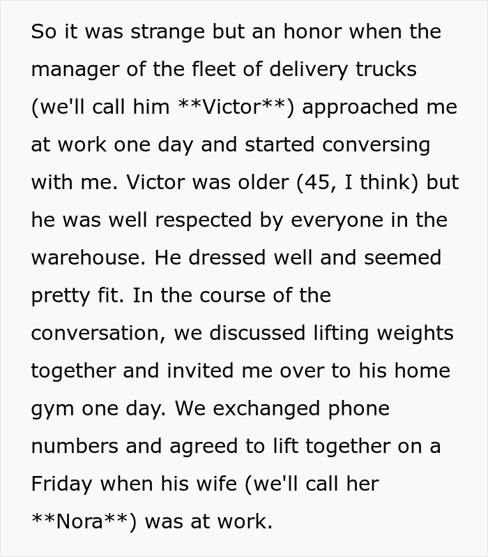 Boss Starts Behaving Like A Major Creep Towards Employee, Everything Takes An Even Darker Turn Boss Starts Behaving Like A Major Creep Towards Employee, Everything Takes An Even Darker Turn