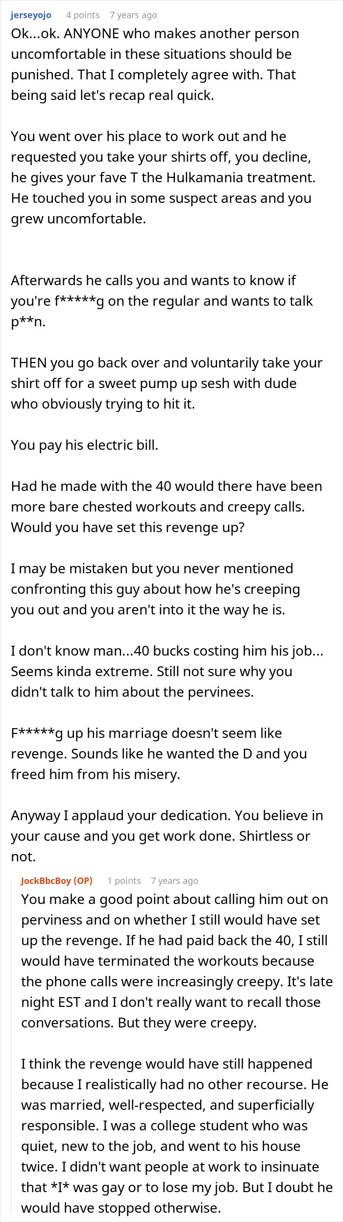 Boss Starts Behaving Like A Major Creep Towards Employee, Everything Takes An Even Darker Turn Boss Starts Behaving Like A Major Creep Towards Employee, Everything Takes An Even Darker Turn
