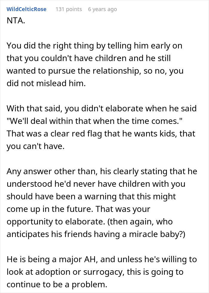 Woman Tells Boyfriend She’s Infertile, Finds Out He Has Been Hoping For A Miracle Baby