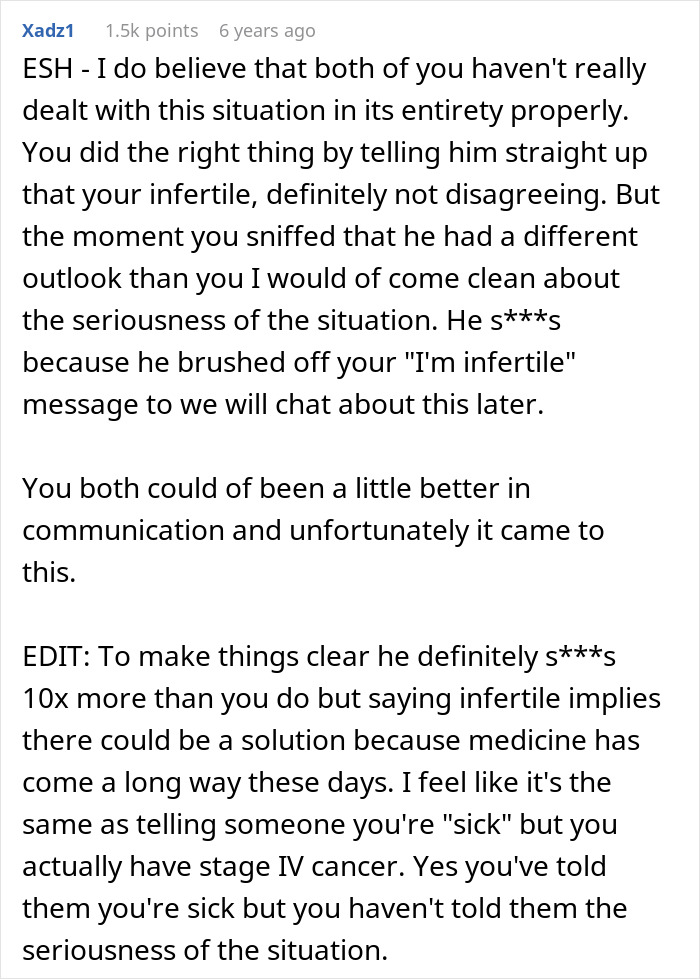 Woman Tells Boyfriend She’s Infertile, Finds Out He Has Been Hoping For A Miracle Baby