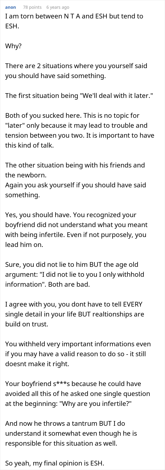 Woman Tells Boyfriend She’s Infertile, Finds Out He Has Been Hoping For A Miracle Baby