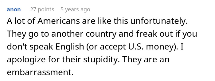 Entitled American Can’t Believe People In Other Countries Don’t Always Speak English, Left Screaming And Fuming
