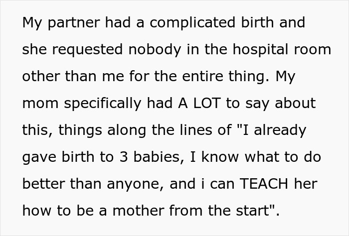 Woman&rsquo;s Out-Of-Line Comments About Son&rsquo;s Fianc&eacute;e Cost Her Access To Ever Meet Grandson