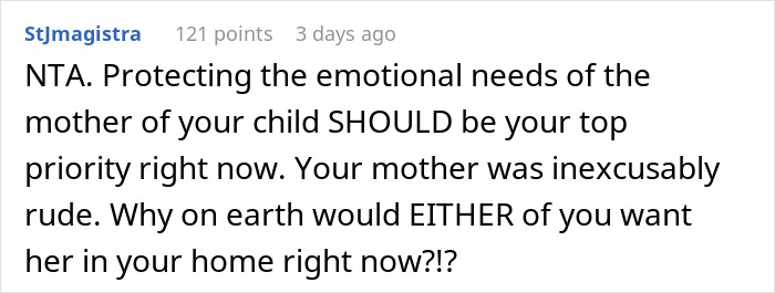 Woman&rsquo;s Out-Of-Line Comments About Son&rsquo;s Fianc&eacute;e Cost Her Access To Ever Meet Grandson