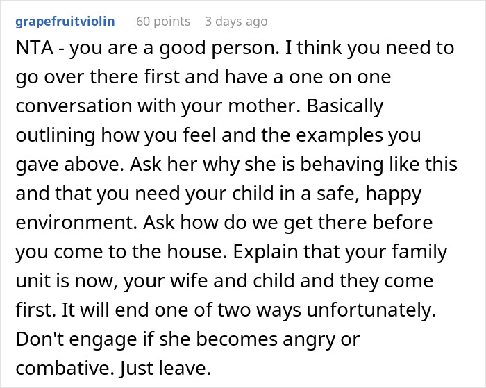 Woman&rsquo;s Out-Of-Line Comments About Son&rsquo;s Fianc&eacute;e Cost Her Access To Ever Meet Grandson
