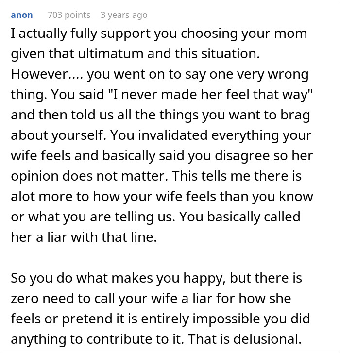 Wife Wants To Come Before Hubby’s Sick Mom, Her Ultimatum Makes Him Question The Entire Marriage Wife Wants To Come Before Hubby’s Sick Mom, Her Ultimatum Makes Him Question The Entire Marriage