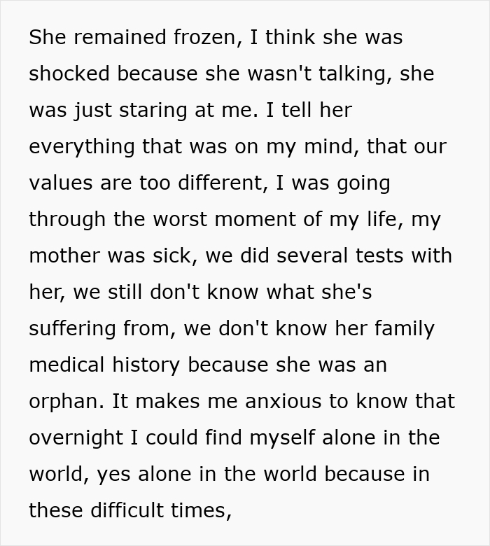 Wife Wants To Come Before Hubby’s Sick Mom, Her Ultimatum Makes Him Question The Entire Marriage Wife Wants To Come Before Hubby’s Sick Mom, Her Ultimatum Makes Him Question The Entire Marriage