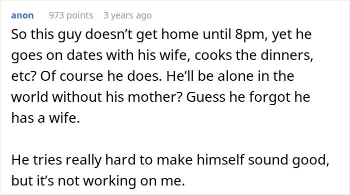 Wife Wants To Come Before Hubby’s Sick Mom, Her Ultimatum Makes Him Question The Entire Marriage Wife Wants To Come Before Hubby’s Sick Mom, Her Ultimatum Makes Him Question The Entire Marriage