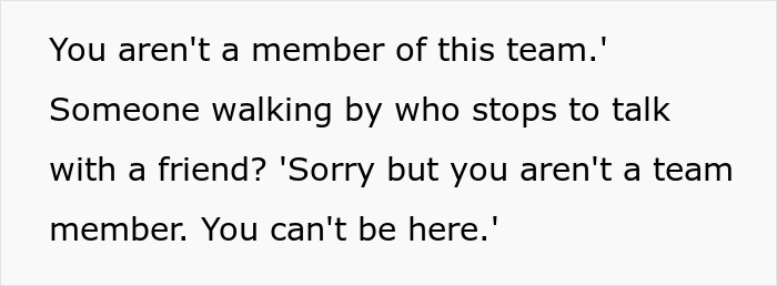Management Tries To Control Who Can Walk Through Team Areas, Employees Make The Policy A Nightmare