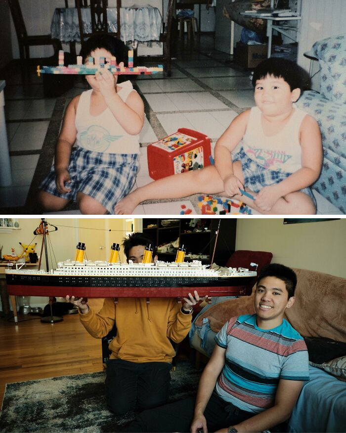 Then Vs. Now: 76 Pictures That Perfectly Show How Time Changes Things (New Pics) Then Vs. Now: 76 Pictures That Perfectly Show How Time Changes Things (New Pics)