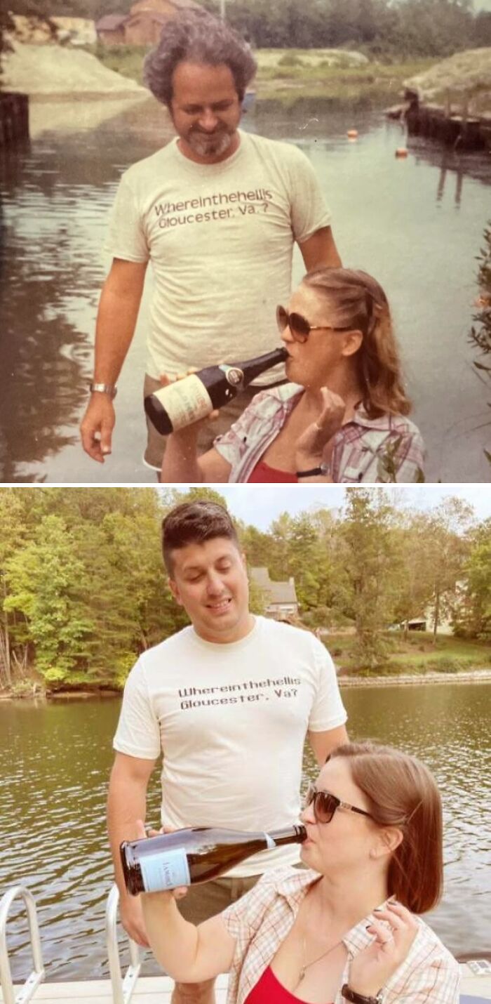 Then Vs. Now: 76 Pictures That Perfectly Show How Time Changes Things (New Pics) Then Vs. Now: 76 Pictures That Perfectly Show How Time Changes Things (New Pics)