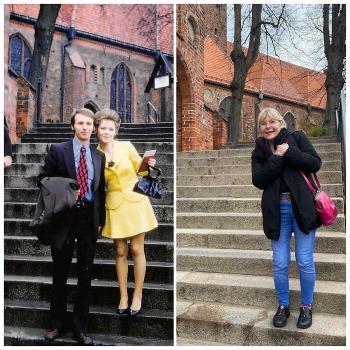 Then Vs. Now: 76 Pictures That Perfectly Show How Time Changes Things (New Pics) Then Vs. Now: 76 Pictures That Perfectly Show How Time Changes Things (New Pics)