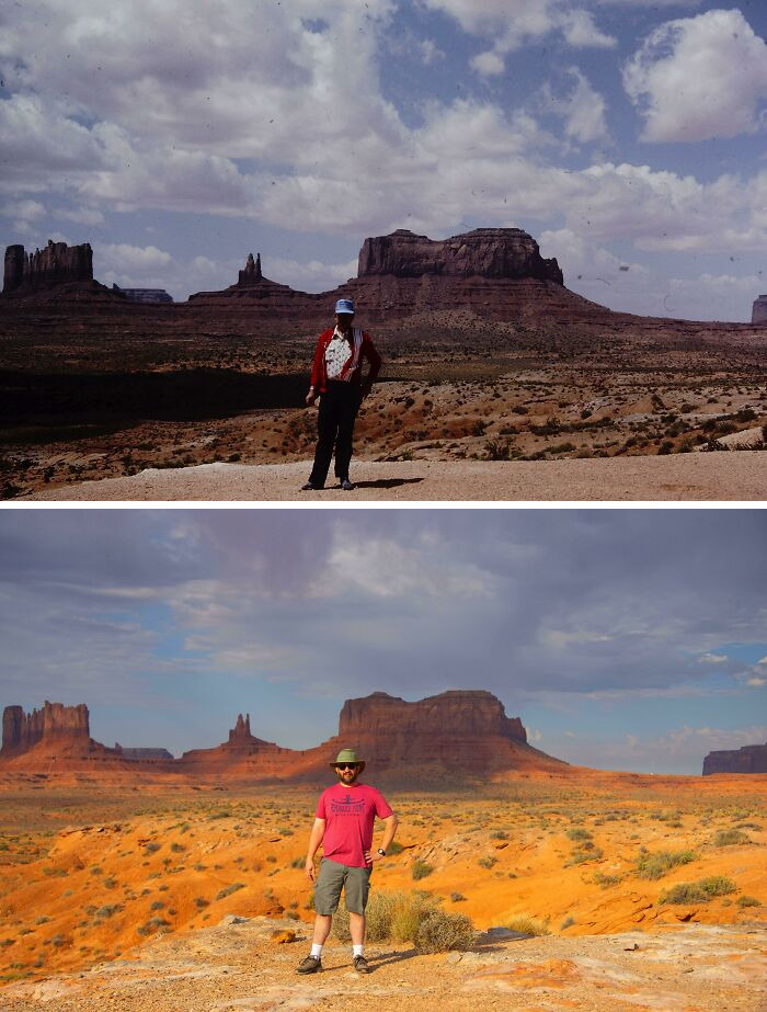 Then Vs. Now: 76 Pictures That Perfectly Show How Time Changes Things (New Pics) Then Vs. Now: 76 Pictures That Perfectly Show How Time Changes Things (New Pics)