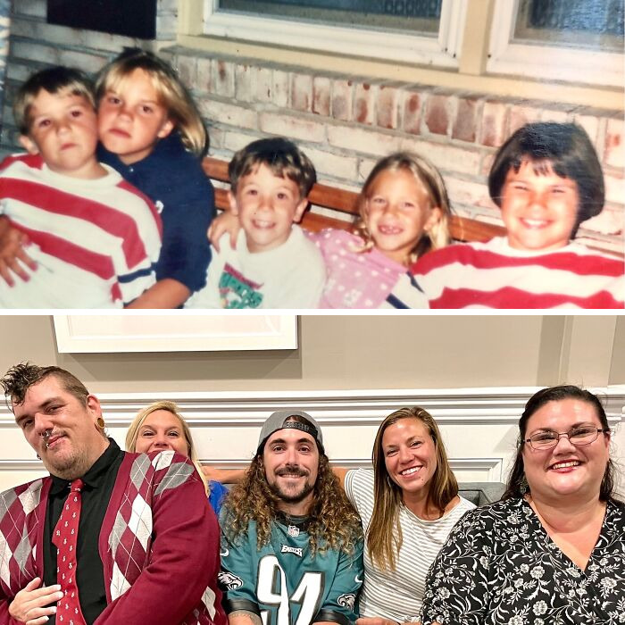 Then Vs. Now: 76 Pictures That Perfectly Show How Time Changes Things (New Pics) Then Vs. Now: 76 Pictures That Perfectly Show How Time Changes Things (New Pics)
