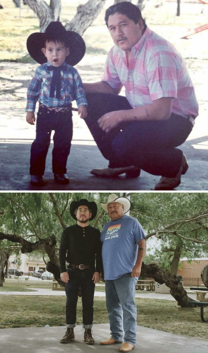 Then Vs. Now: 76 Pictures That Perfectly Show How Time Changes Things (New Pics) Then Vs. Now: 76 Pictures That Perfectly Show How Time Changes Things (New Pics)