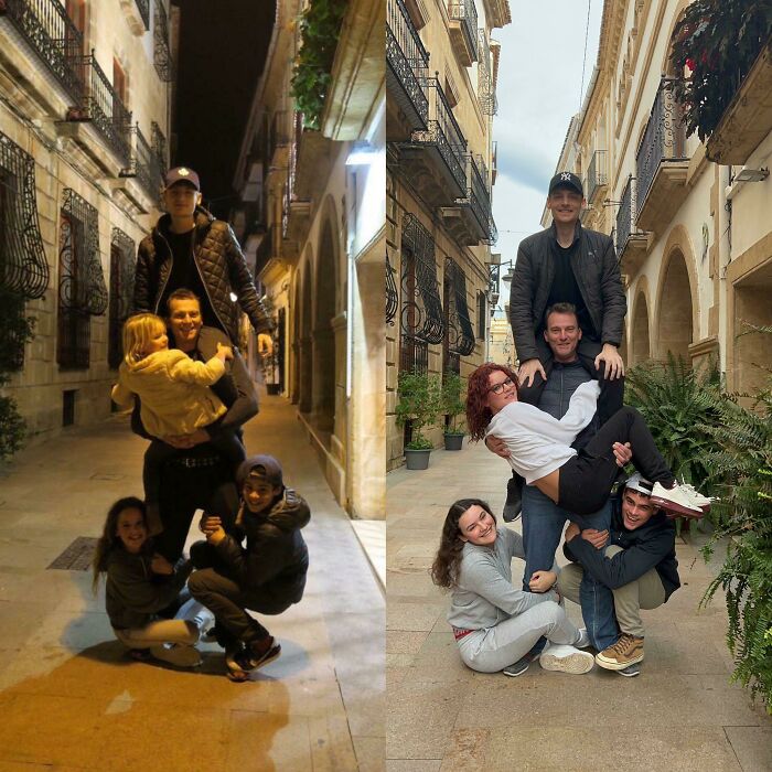 Then Vs. Now: 76 Pictures That Perfectly Show How Time Changes Things (New Pics) Then Vs. Now: 76 Pictures That Perfectly Show How Time Changes Things (New Pics)