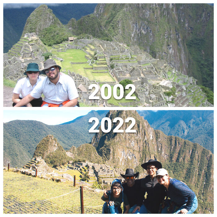 Then Vs. Now: 76 Pictures That Perfectly Show How Time Changes Things (New Pics) Then Vs. Now: 76 Pictures That Perfectly Show How Time Changes Things (New Pics)
