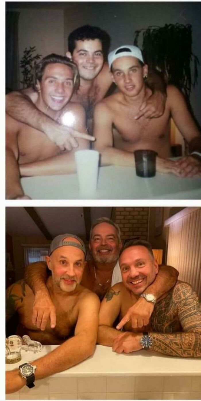 Then Vs. Now: 76 Pictures That Perfectly Show How Time Changes Things (New Pics) Then Vs. Now: 76 Pictures That Perfectly Show How Time Changes Things (New Pics)