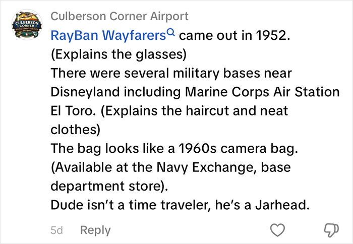 Woman Spots A Man In 1960s Disneyland Photo Who Looks Like He Just Stepped In From 2026 Woman Spots A Man In 1960s Disneyland Photo Who Looks Like He Just Stepped In From 2026