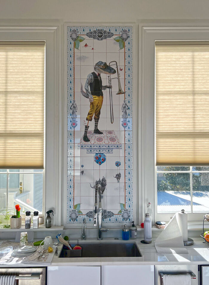 24 Portuguese Tile Designs By Surrealejos That Turn Traditional Art Into Something Unexpected 24 Portuguese Tile Designs By Surrealejos That Turn Traditional Art Into Something Unexpected