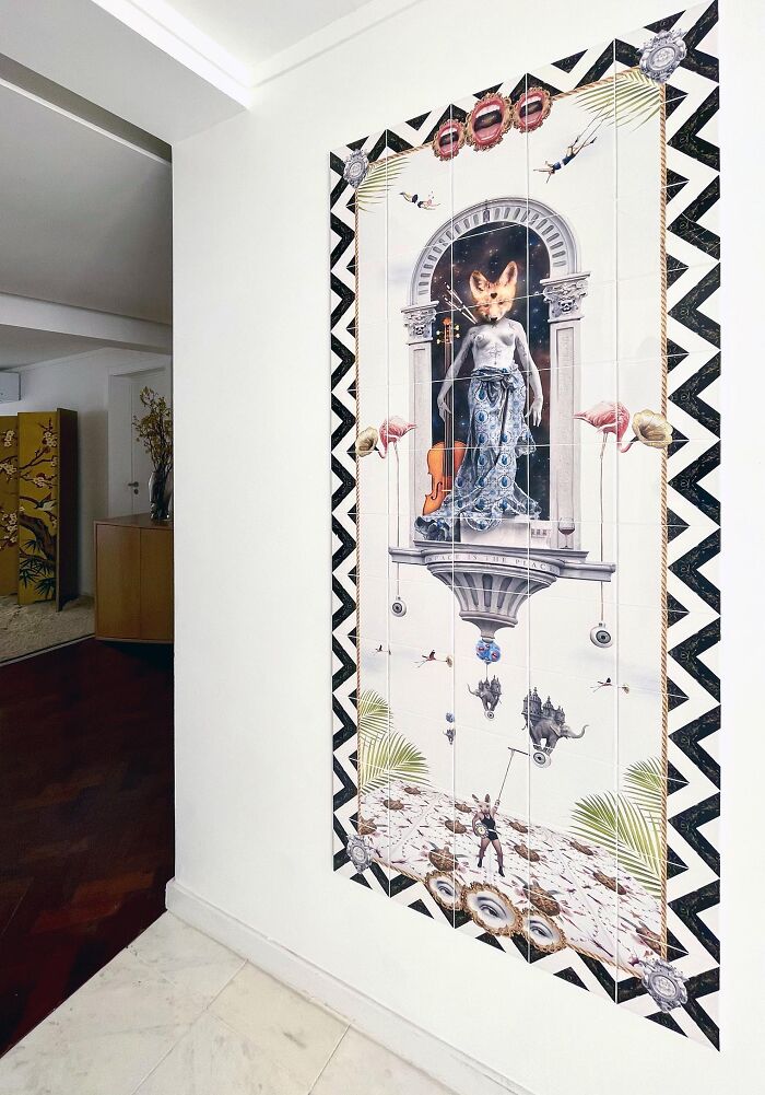 24 Portuguese Tile Designs By Surrealejos That Turn Traditional Art Into Something Unexpected 24 Portuguese Tile Designs By Surrealejos That Turn Traditional Art Into Something Unexpected