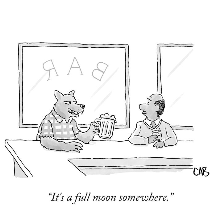 If You Like An Absurd Sense Of Humor, You Might Like These 72 New Cartoons By Mat Barton