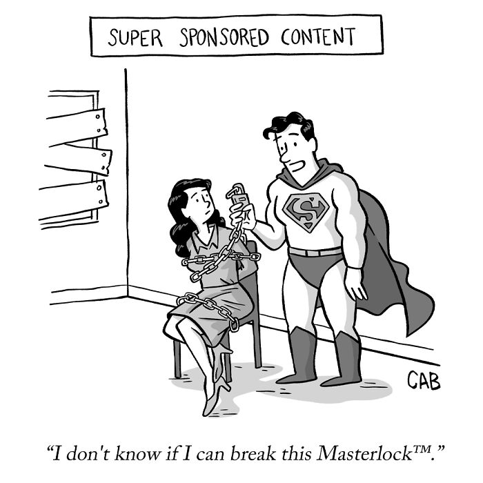 If You Like An Absurd Sense Of Humor, You Might Like These 72 New Cartoons By Mat Barton
