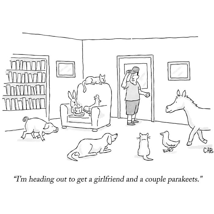 If You Like An Absurd Sense Of Humor, You Might Like These 72 New Cartoons By Mat Barton