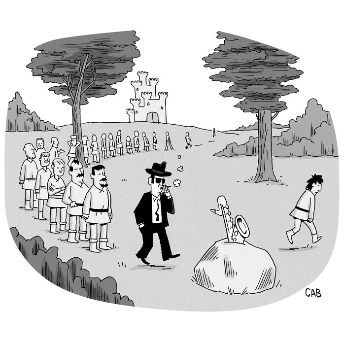 If You Like An Absurd Sense Of Humor, You Might Like These 72 New Cartoons By Mat Barton