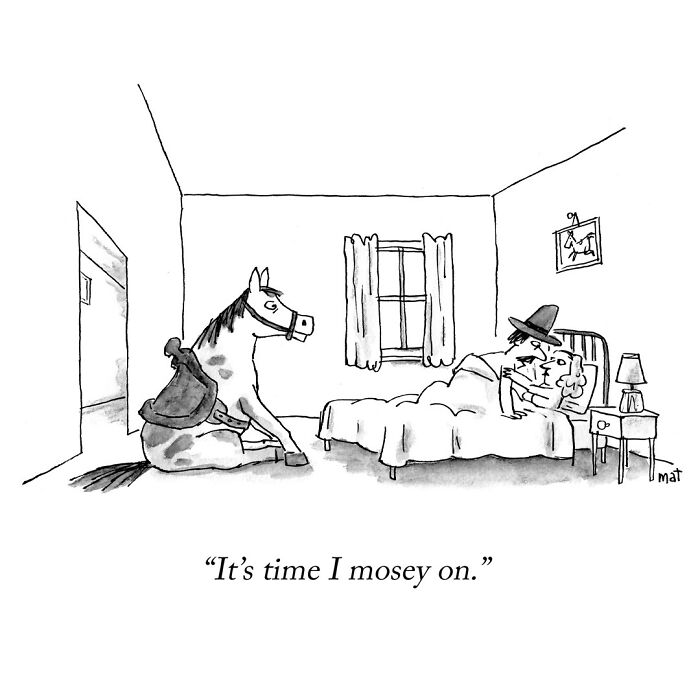If You Like An Absurd Sense Of Humor, You Might Like These 72 New Cartoons By Mat Barton