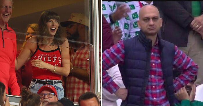 Taylor Swift’s Over-The-Top Reactions At Husband’s NFL Game Spawn Diabolical Meme Frenzy