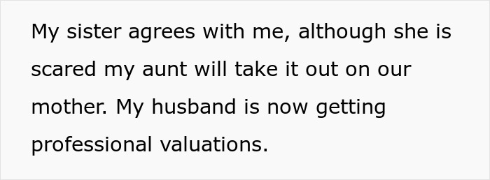 Woman Doesn’t Want To Play “Big Happy Family,” Demands Inheritance Be Divided Woman Doesn’t Want To Play “Big Happy Family,” Demands Inheritance Be Divided