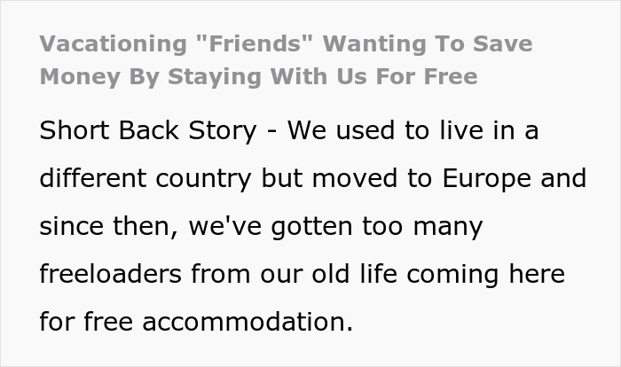 Family Finds Out What Family And Friends Are Saying Behind Their Backs, Shuts Down Their Free B&B Family Finds Out What Family And Friends Are Saying Behind Their Backs, Shuts Down Their Free B&B