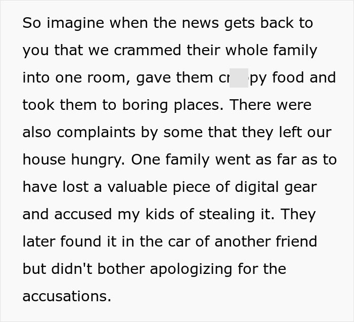 Family Finds Out What Family And Friends Are Saying Behind Their Backs, Shuts Down Their Free B&B Family Finds Out What Family And Friends Are Saying Behind Their Backs, Shuts Down Their Free B&B