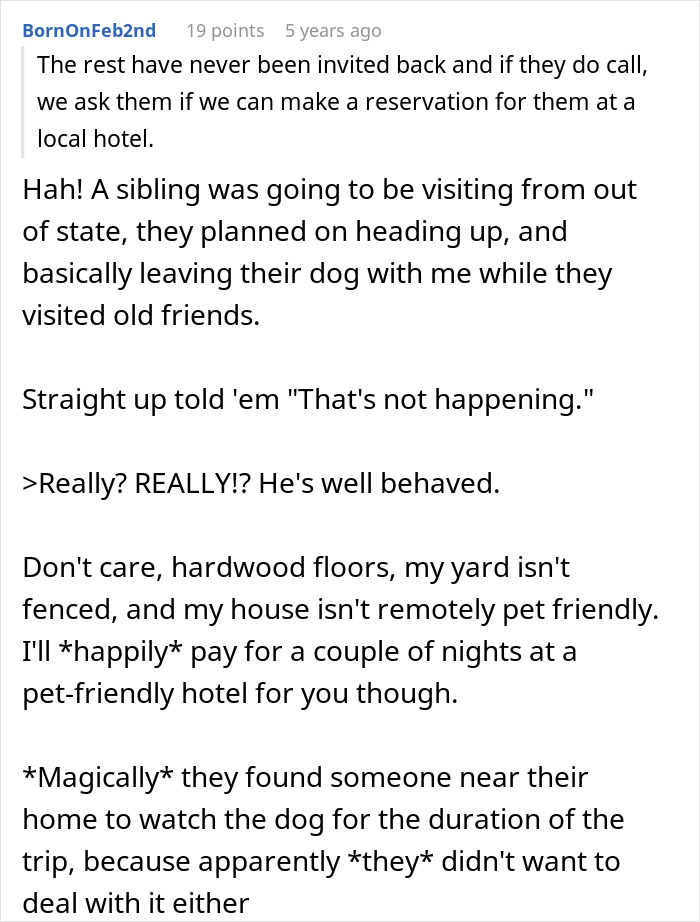 Family Finds Out What Family And Friends Are Saying Behind Their Backs, Shuts Down Their Free B&B Family Finds Out What Family And Friends Are Saying Behind Their Backs, Shuts Down Their Free B&B