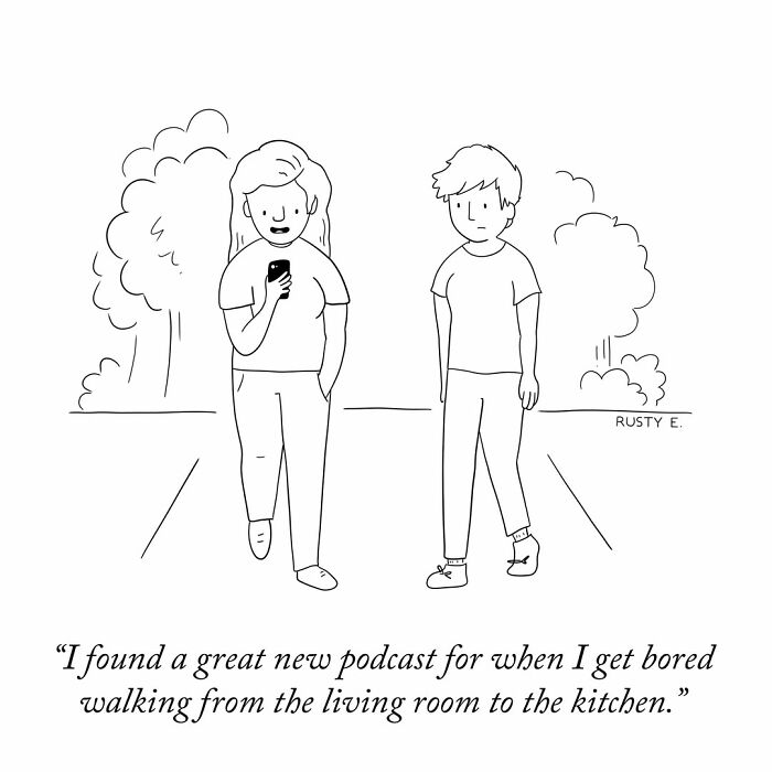 This Artist Creates Hilarious One-Panel Comics About Random Moments And Modern Struggles (39 New Pics)