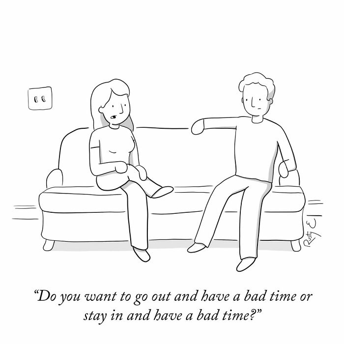 This Artist Creates Hilarious One-Panel Comics About Random Moments And Modern Struggles (39 New Pics)