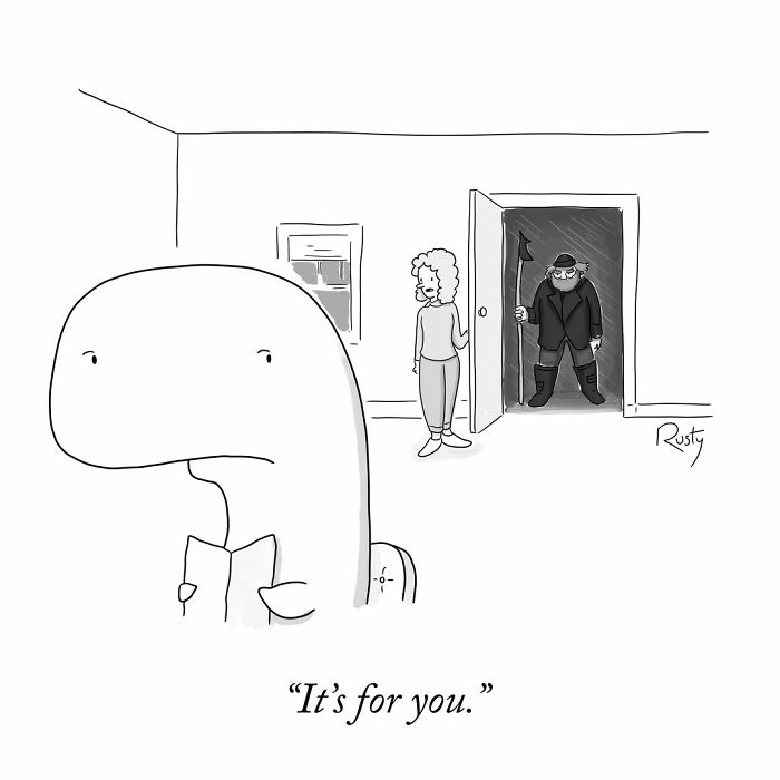 This Artist Creates Hilarious One-Panel Comics About Random Moments And Modern Struggles (39 New Pics)