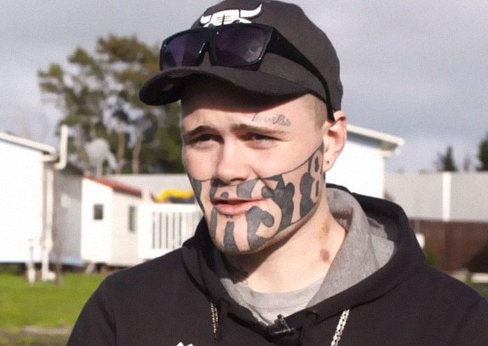 19YO Gets &ldquo;DEVAST8&rdquo; Tattooed Across His Face, Then A New Job Changes His Plans For The Tattoo